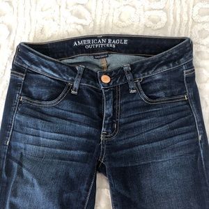 American eagle super stretch low rise jeggings